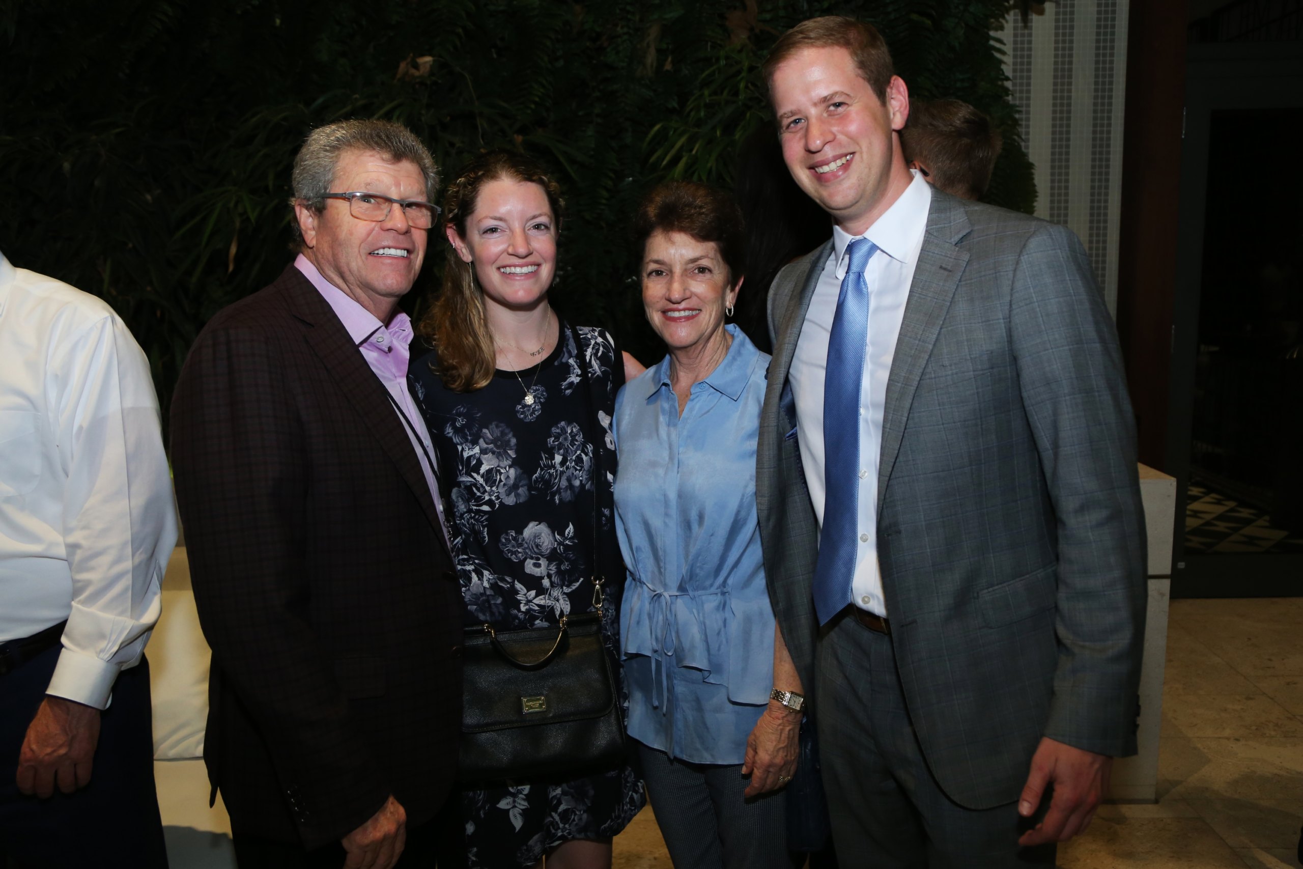 Louis Wolfson III, Randi Wolfson Adamo, Ellen Wolfson, & Elan Gershoni ...