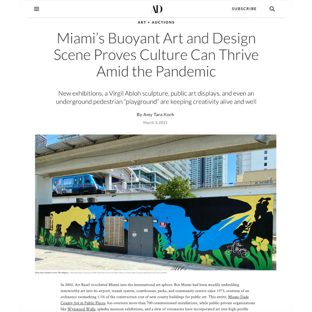 Miami's Buoyant Art and Design Scene Proves Culture Can Thrive Amid the  Pandemic