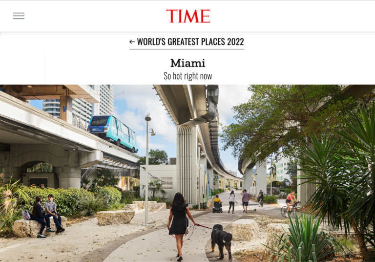 TIME Magazine The World's Greatest Places 2022 The Underline
